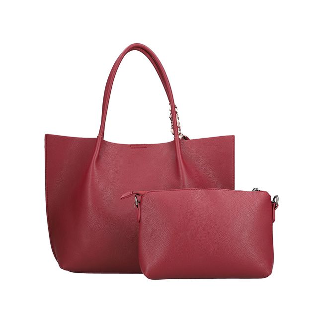 RIEKER H1399-35 burgundy, dámská kabelka