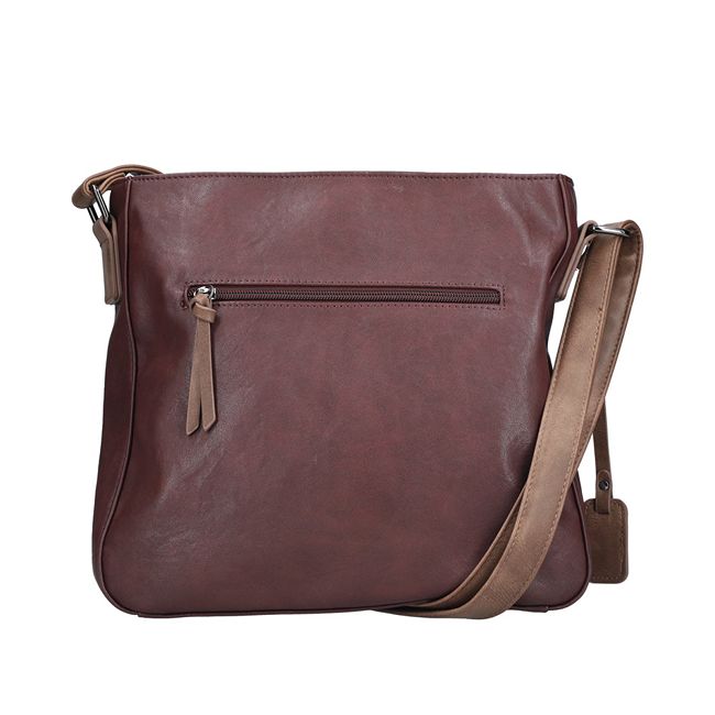RIEKER H1340-35 burgundy/brown, dámská kabelka