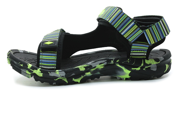 LEE COOPER LCW-26-34-4439K green/black, dětské sandály vel.30