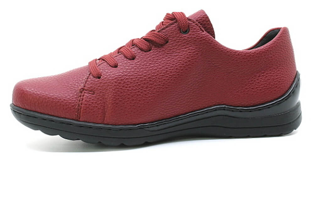 RIEKER 48901-35 red, dámské polobotky vel.38