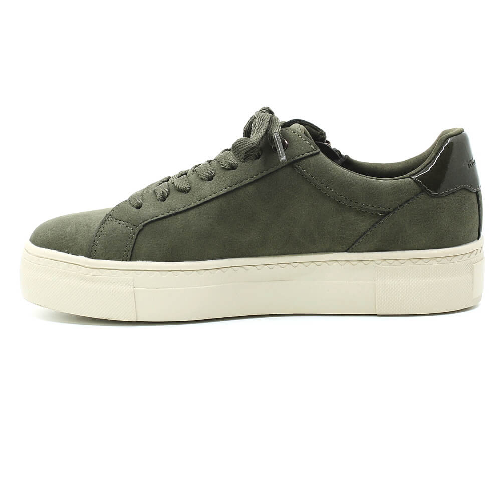 TAMARIS 1-23313-41 722 olive, dámské tenisky vel.37