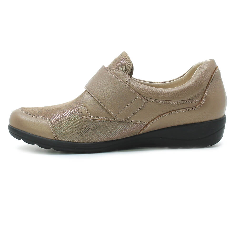 CAPRICE 9-24655-43 310 taupe perlato, dámské polobotky vel.37