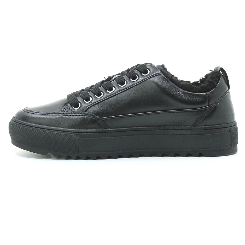 KLONDIKE WS-468R01 black, dámské zimní tenisky vel.38