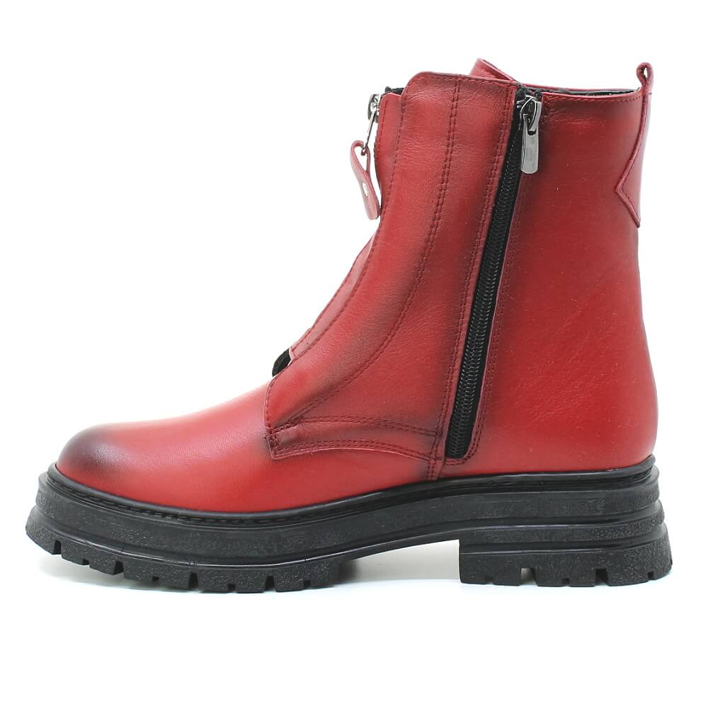 KLOP 248 0899 red, dámská kotníková obuv