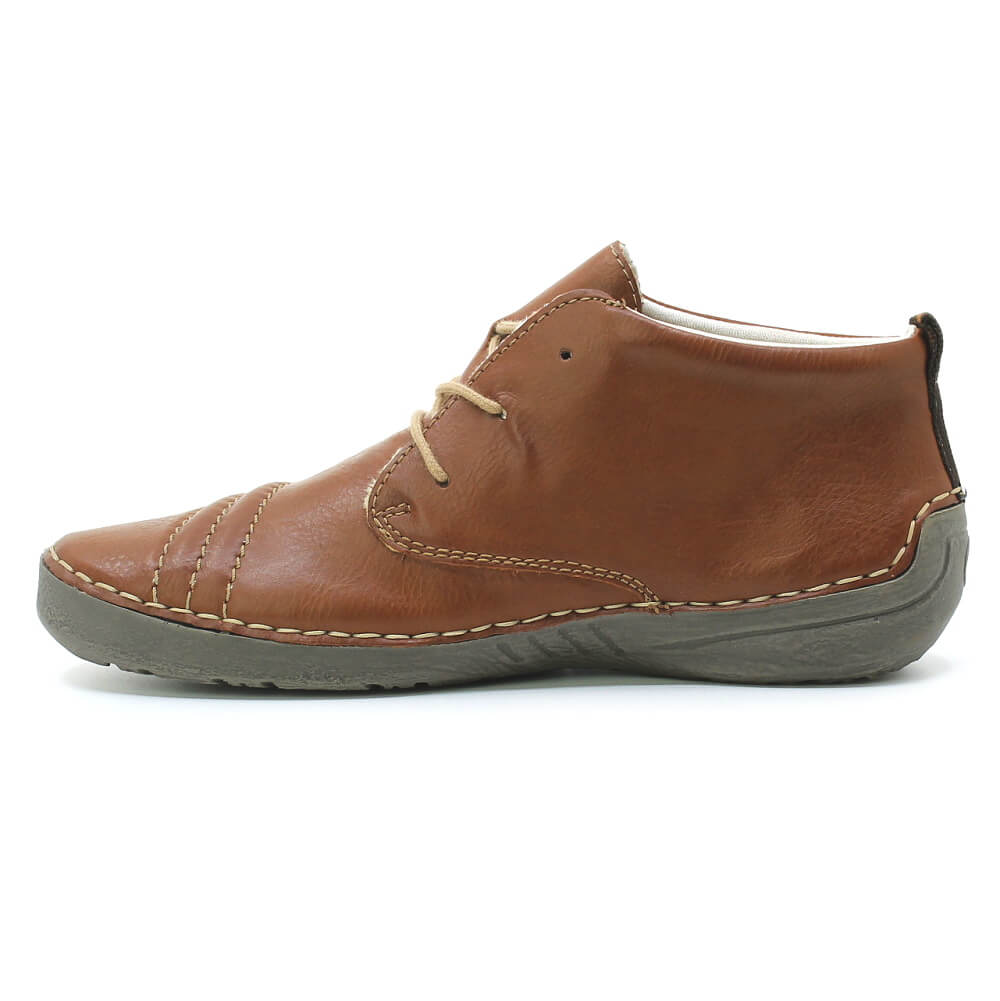 RIEKER 52532-24 brown, dámská kotníková obuv vel.39