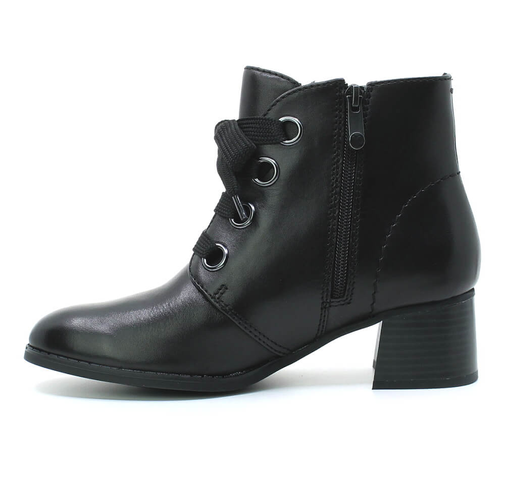 MARCO TOZZI 2-25221-47 001 black, dámská kotníková obuv