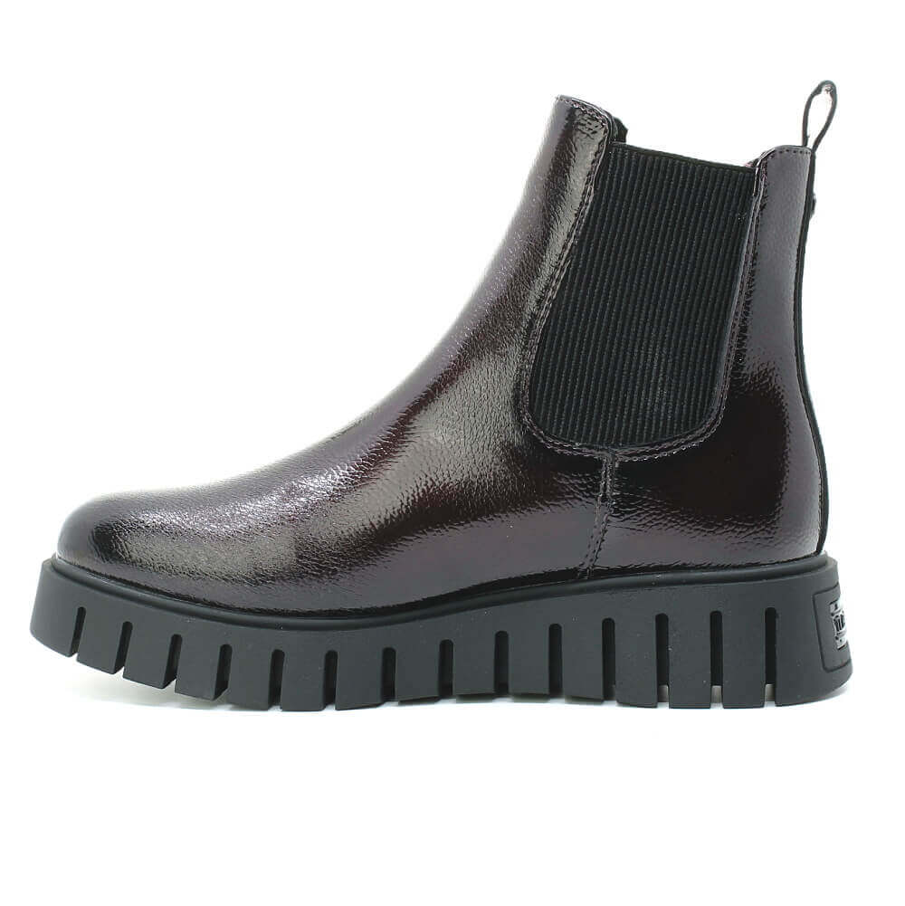 BAGATT D31-AO132-5700 3510 bordo/black, dámská kotníková obuv