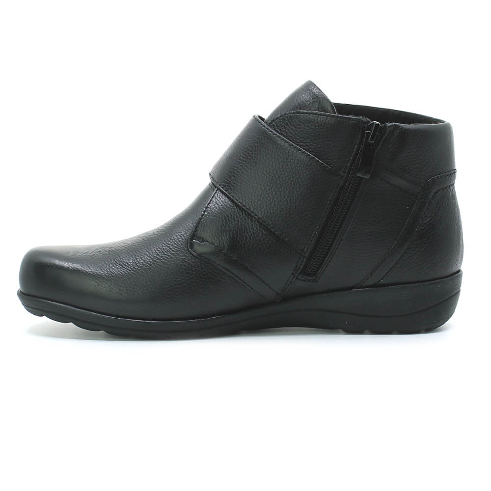CAPRICE 9-26457-41 022 black nappa, dámská kotníková obuv