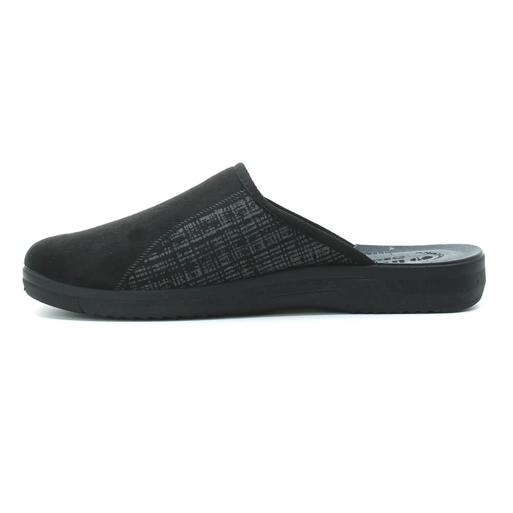 INBLU DG0000021 black, pánská domácí obuv vel.40