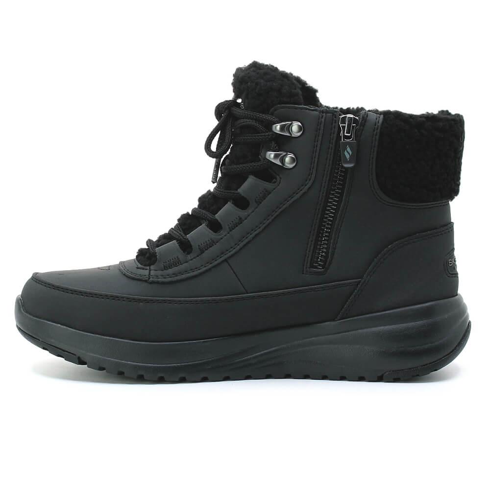 SKECHERS ON THE GO STELLAR alpine adventure 144756/BBK, dámská zimní obuv vel.38