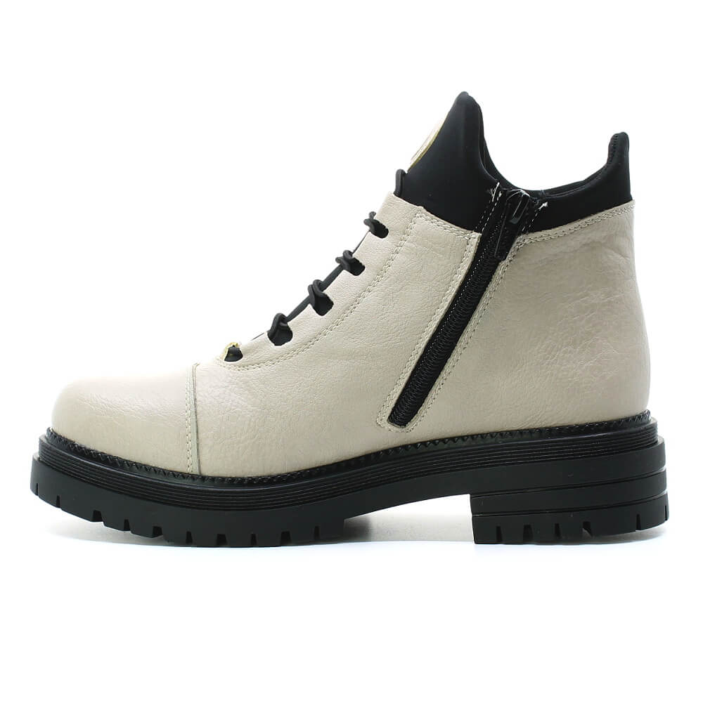 RIEKER Y3163-60 beige, dámská zimní obuv vel.37