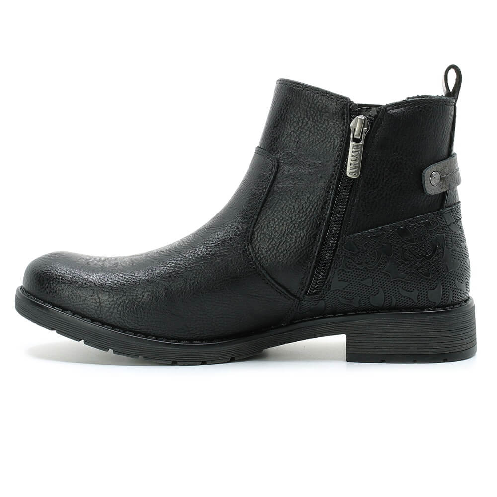MUSTANG 15M005200200 black, dámská kotníková obuv vel.37