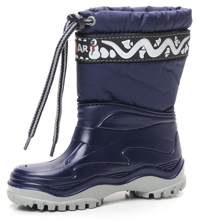 DEMAR Frost 0376 modrá, dětské sněhule vel.34/35