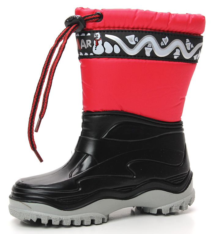 DEMAR Frost 0376 červená, dětské sněhule vel.32/33