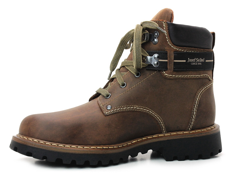 JOSEF SEIBEL 21925 Adelboden hnědé, pánská zimní obuv 