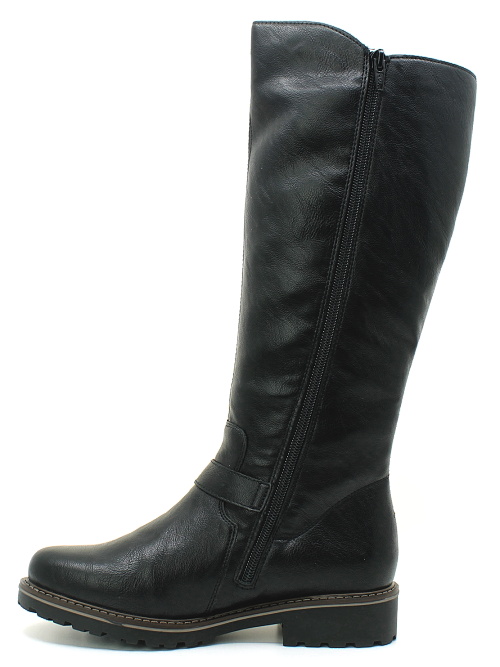 REMONTE R6590-01 černá, dámské kozačky vel.36