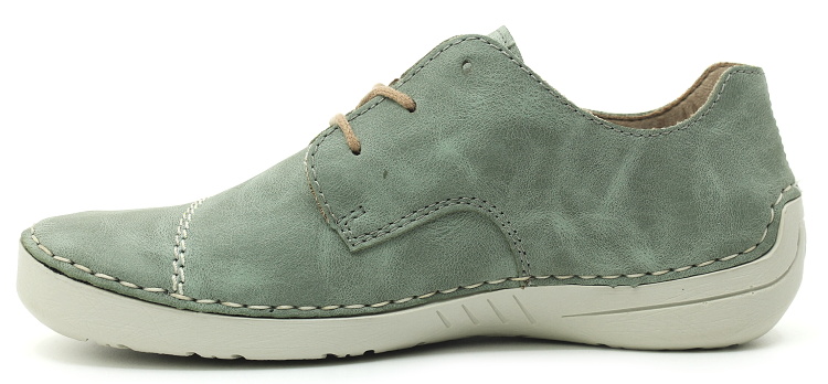 RIEKER 52528-52 green, dámské polobotky 