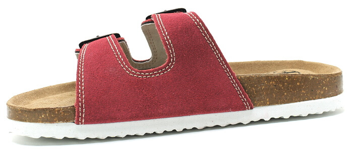 BEST FEET 213-15 červené, dámské pantofle vel.36