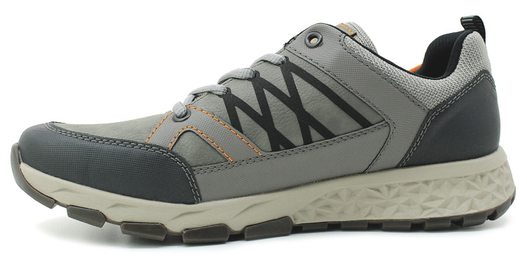 RIEKER B6711-40 grey, pánské polobotky