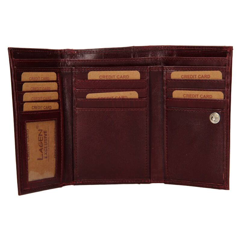 dámská peněženka LAGEN LG-11 W. RED