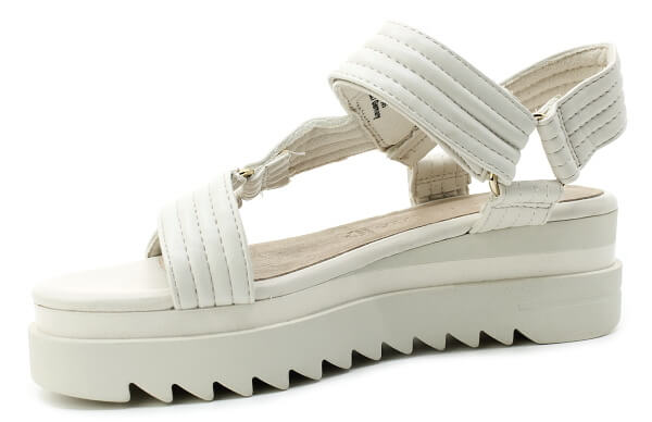 MARCO TOZZI 2-28763-20 cream, dámské sandály vel.41