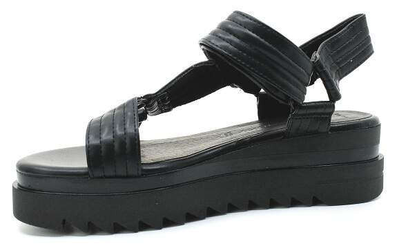 MARCO TOZZI 2-28763-20 black, dámské sandály 