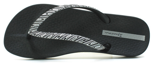 IPANEMA MESH VII FEM 83308 black/dark grey, dámské žabky 