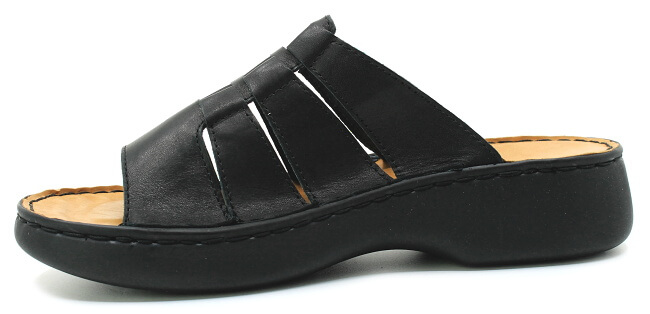 ORTO PLUS 2045-60V černé, dámské pantofle