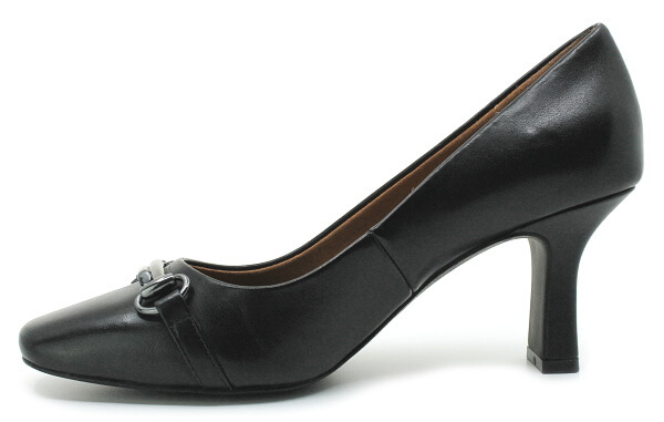 CAPRICE 9-22405-41 black nappa, dámské lodičky vel.39