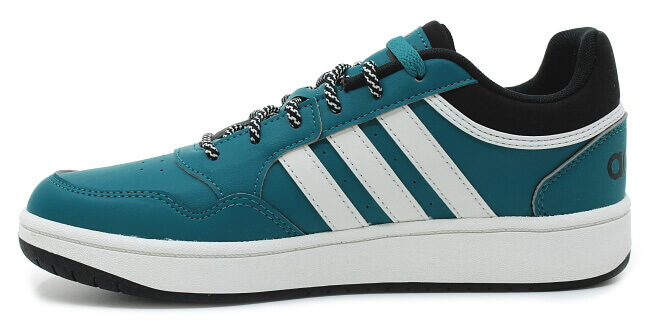 adidas HOOPS 3.0 K IF7747 tyrkysové, juniorské tenisky vel.37 ⅓