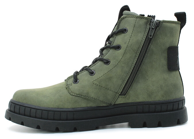 Bugatti 321-AGB33-5000 dark green, pánská zimní obuv