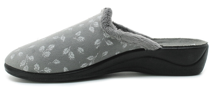 ROGALLO 28276 šedé, dámská domácí obuv 