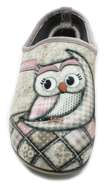 INBLU GF000018 sova, dámská domácí obuv