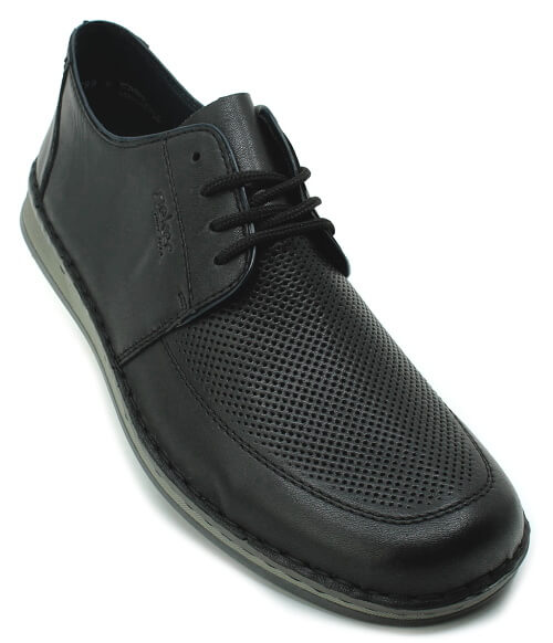 RIEKER 05400-00 black, pánské polobotky