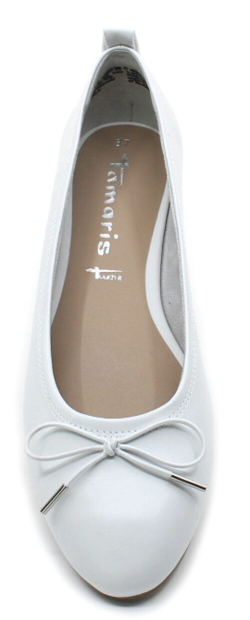 TAMARIS 22108-42 bílé, dámské baleriny