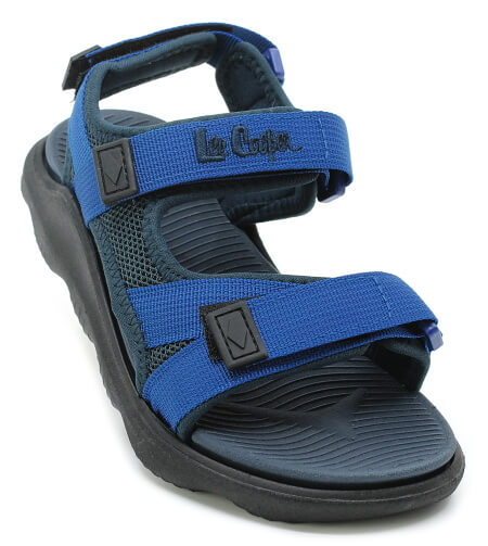 Lee Cooper 2602K royal blue/navy, dětské sandály 