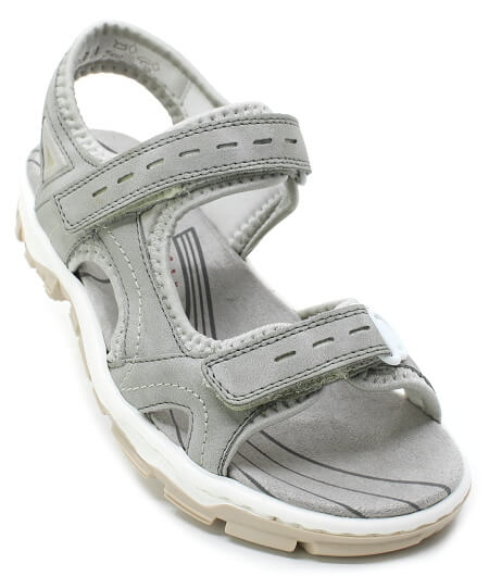RIEKER 68866-40 grey, dámské sandály vel.38