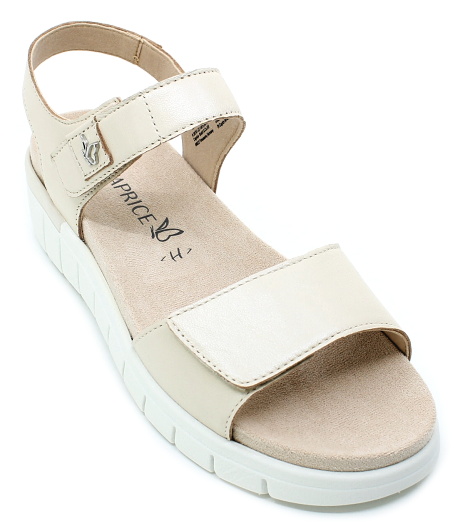 CAPRICE 9-28701-42 cream perlato, dámské sandály