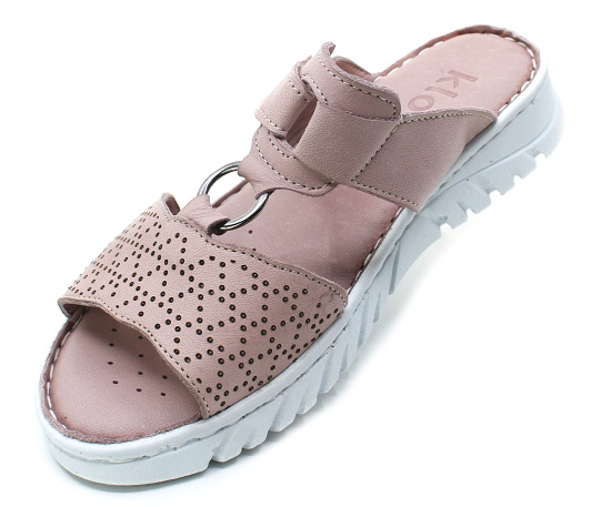 KLOP 064-3136 růžové, dámské pantofle