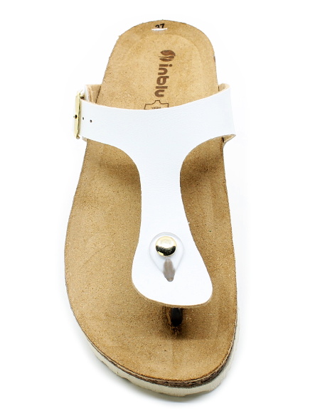 INBLU NM000035 white, dámské žabky