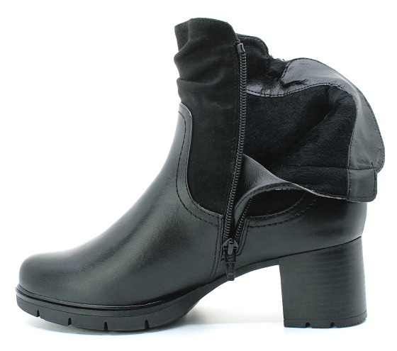 JANA 8-25362-43 black, dámská kotníková obuv