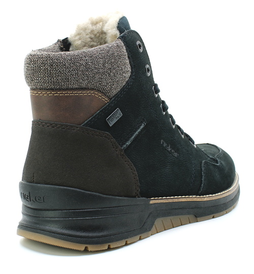 RIEKER 32344-14 blue, pánská zimní obuv 