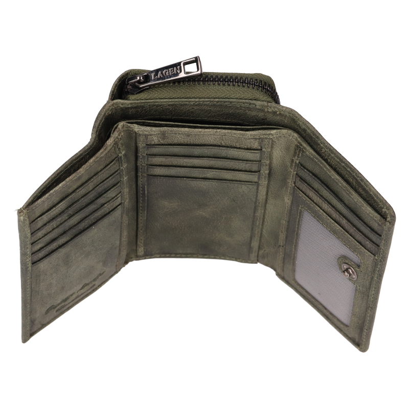 dámská peněženka LAGEN LG-2163 green