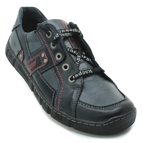 KACPER 1-6875 modré, pánské polobotky 