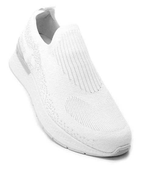 TAMARIS 1-24752-44 white/silver, dámské tenisky