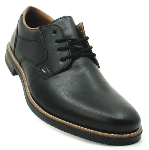 RIEKER 13500-00 black, pánské polobotky 
