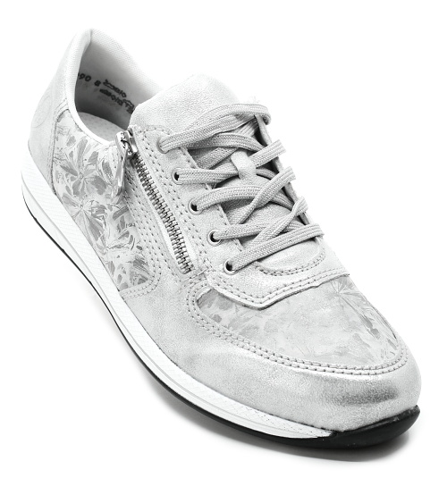 RIEKER N1112-80 white kombi, dámské tenisky
