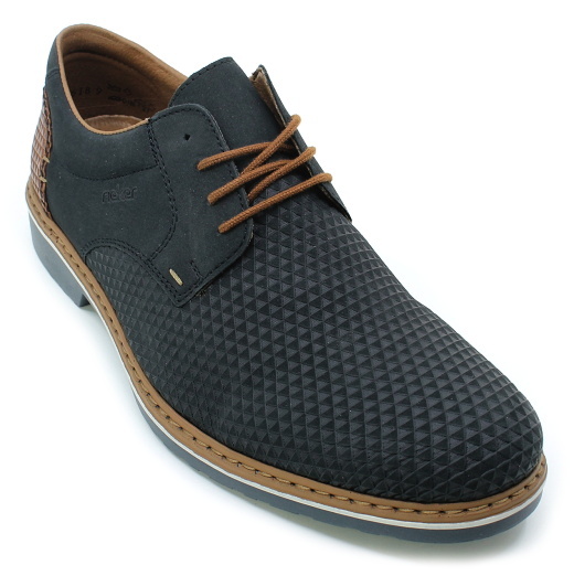 RIEKER 16504-16 blue, pánské polobotky 