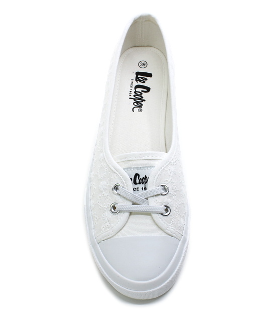 Lee Cooper 3447L white, dámské plátěnky
