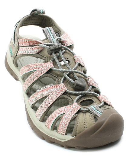 KEEN WHISPER 1022810 taupe/coral, dámské sandály 